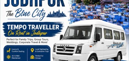 12 Seater Tempo Traveller on Rent in Jaipur